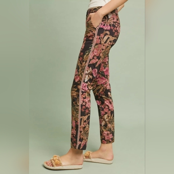 Anthropologie Chino Relaxed Printed Chino Pants 26 - Picture 3 of 10